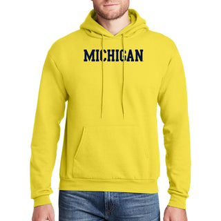 UGP Block Michigan Hoodie - Yellow