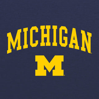 Michigan Arch Logo NLA Triblend T-Shirt