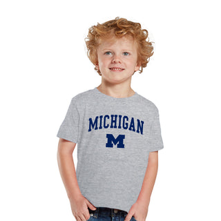 Michigan Arch Logo Toddler Fine Jersey T-Shirt