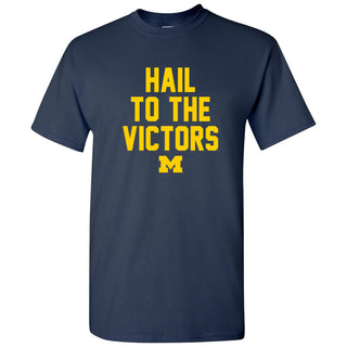 Michigan Fight Song Sport T-Shirt - Navy