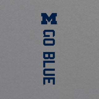 Michigan Novamentum Colorblock Contender T-Shirt - Vtg Heather/Navy
