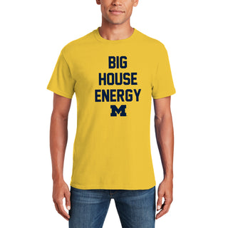 Michigan Big House Energy T-Shirt - Daisy