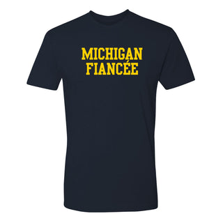 Michigan Fiancee NLA T-Shirt - Midnight Navy