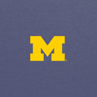 Michigan Arch and Tag Contender Polo - True Navy Heather
