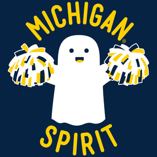Halloween Michigan Spirit Toddler T-Shirt - Navy