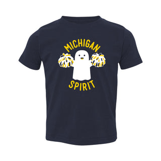 Halloween Michigan Spirit Toddler T-Shirt - Navy