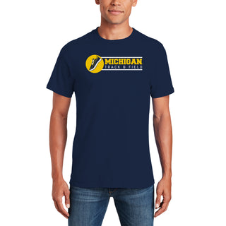 Michigan Track & Field Spotlight T-Shirt - Navy