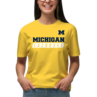 Michigan Lacrosse Slant T-Shirt