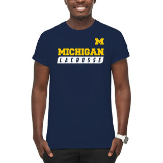 Michigan Lacrosse Slant T-Shirt