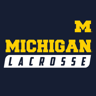 Michigan Lacrosse Slant T-Shirt