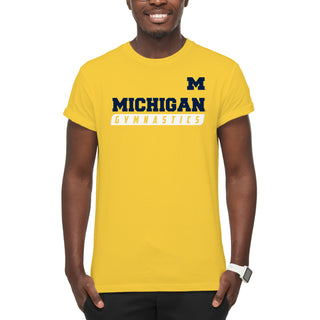 Michigan Gymnastics Slant T-Shirt