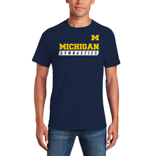 Michigan Gymnastics Slant T-Shirt