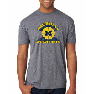 Michigan Basketball Shootout NLA Triblend T-Shirt - Premium Heather