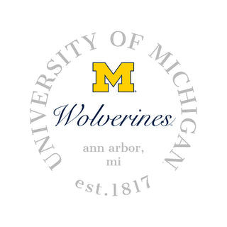 Michigan Roundabout BTB Crewneck - White