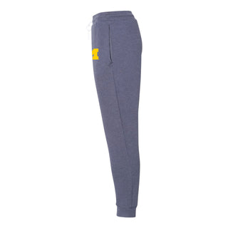 Block M Jogger Sweatpants - Heather Navy