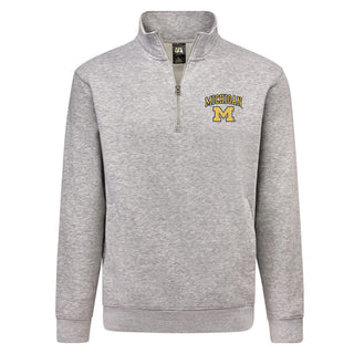 Michigan Arch Logo EMB BTB 1/4 Zip