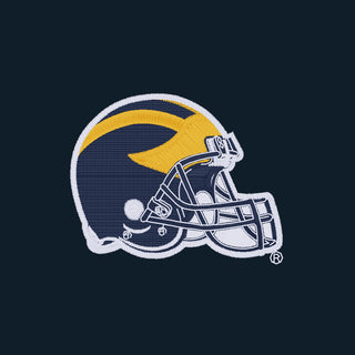 Michigan Football Helmet EMB Hat