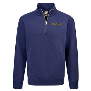 Michigan Script Wordmark LC BTB Fleece 1/4-Zip