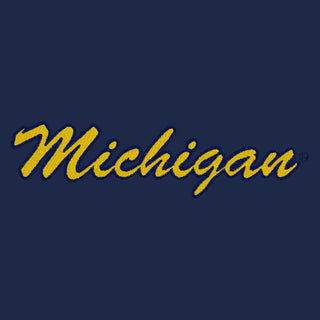 Michigan Script Wordmark LC Polo