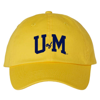 Michigan Initial Wordmark Dad Hat