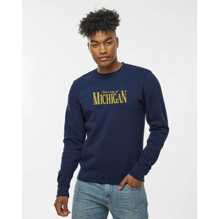 Michigan Classic Rally EMB JA BTB Fleece Crewneck
