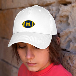 Michigan Football Outline Dad Hat
