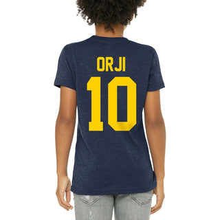 Alex Orji Official Player Jersey Youth T-Shirt - Navy Triblend