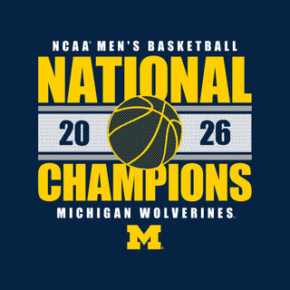 Michigan 2026 Basketball National Champions Enmeshed Crewneck