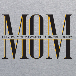 UMBC Retrievers Classic Mom T-Shirt - Sport Grey