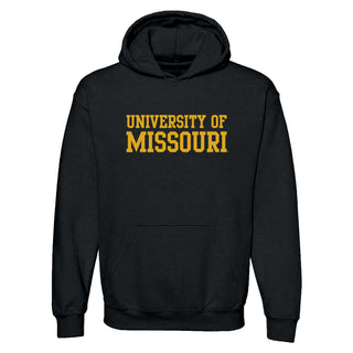 Missouri Tigers Basic Block Hoodie - Black