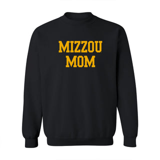 Missouri Tigers Basic Block Mom Crewneck - Black