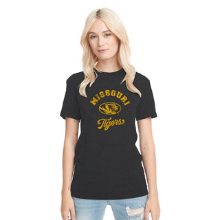 Missouri Tigers Retro Script NLA Triblend T-Shirt - Vintage Black