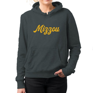 Missouri Tigers Script Logo Hoodie - Dark Heather