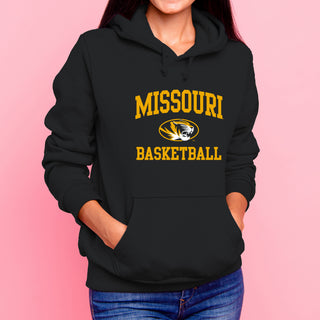Missouri Tigers Arch Logo Basketball Hoodie - Black