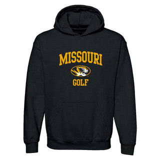 Missouri Tigers Arch Logo Golf Hoodie - Black