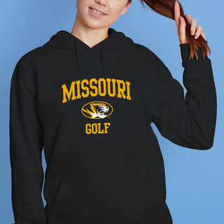 Missouri Tigers Arch Logo Golf Hoodie - Black