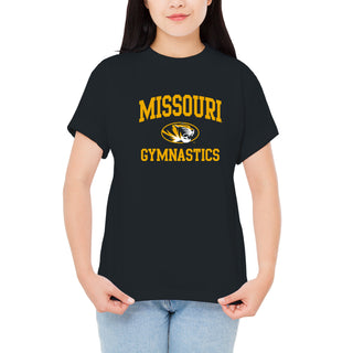 Missouri Tigers Arch Logo Gymnastics T-Shirt - Black
