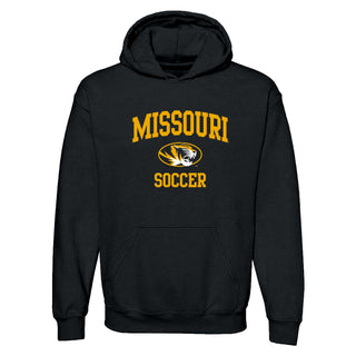 Missouri Tigers Arch Logo Soccer Hoodie - Black