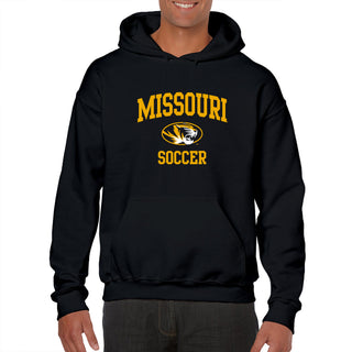 Missouri Tigers Arch Logo Soccer Hoodie - Black