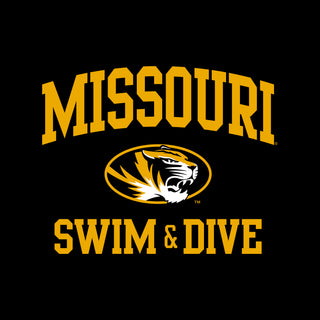 Missouri Tigers Arch Logo Swim & Dive Hoodie - Black