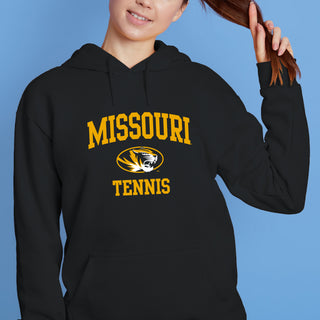 Missouri Tigers Arch Logo Tennis Hoodie - Black