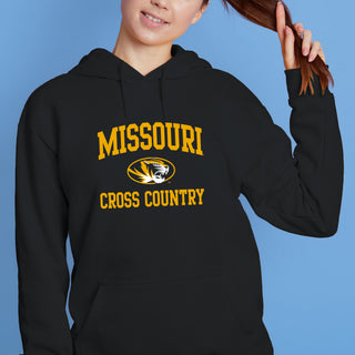 Missouri Tigers Arch Logo Cross Country Hoodie - Black