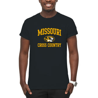 Missouri Tigers Arch Logo Cross Country T-Shirt - Black