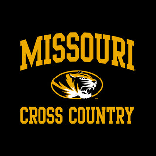 Missouri Tigers Arch Logo Cross Country Hoodie - Black
