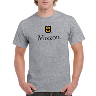 University of Missouri Institutional Logo T-Shirt - Sport Grey