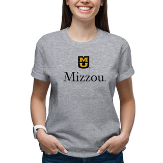 University of Missouri Institutional Logo T-Shirt - Sport Grey