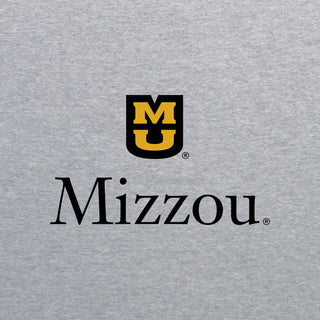 University of Missouri Institutional Logo T-Shirt - Sport Grey