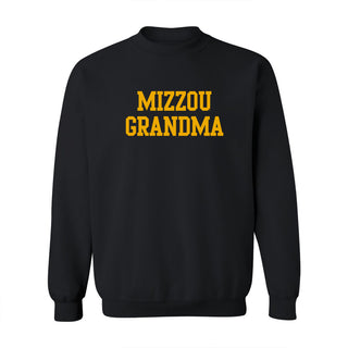 Missouri Tigers Basic Block Grandma Crewneck - Black