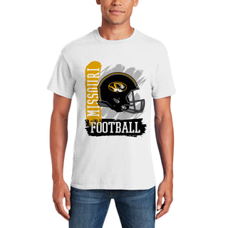Missouri Tigers 90s Big Print T-Shirt - White