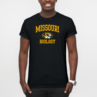Missouri Tigers Arch Logo Biology T-Shirt - Black